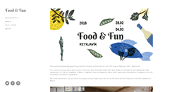 Desktop Screenshot of foodandfun.is