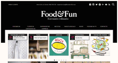 Desktop Screenshot of foodandfun.es